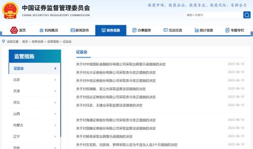 周末重磅！证监会连开10张“罚单”，6家券商被点名！这类业务成违规“重灾区”……